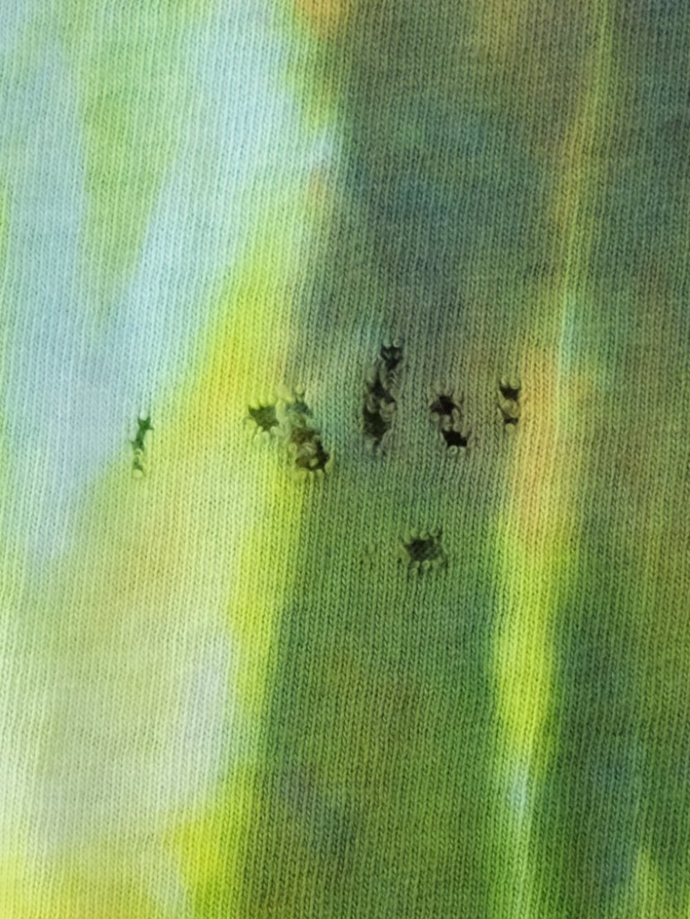 2XL Hawaiian Island Creations Green Dragon Surfing Single T-Shirt Tie Dye Custom - Picture 5 of 7